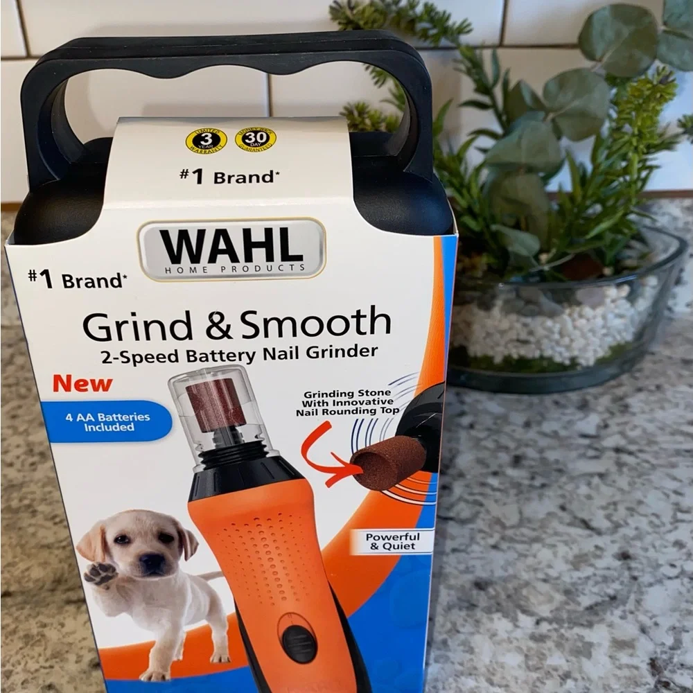 Wahl Grind & Smooth Battery Dog & Cat Nail Grinder